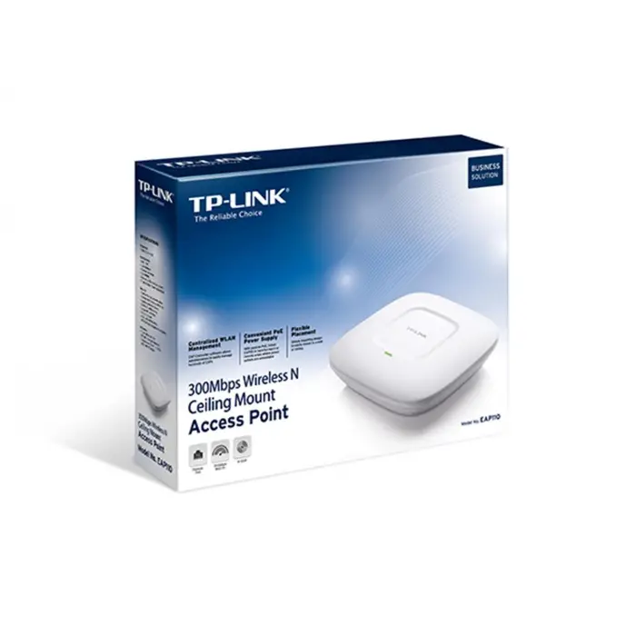 Omada Tp-Link EAP110 Tavan Tipi 300 Mbps Kablosuz Access Point (KDO)