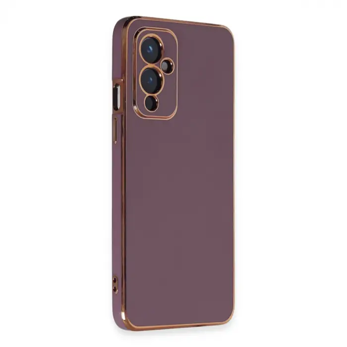 One Plus 9 Kılıf Volet Silikon - Mor