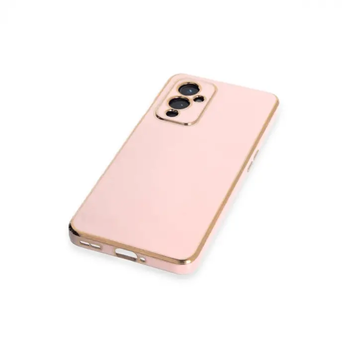 One Plus 9 Kılıf Volet Silikon - Pembe