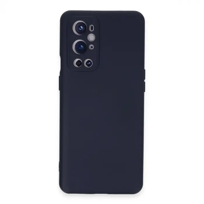 One Plus 9 Pro Kılıf Nano İçi Kadife Silikon - Lacivert