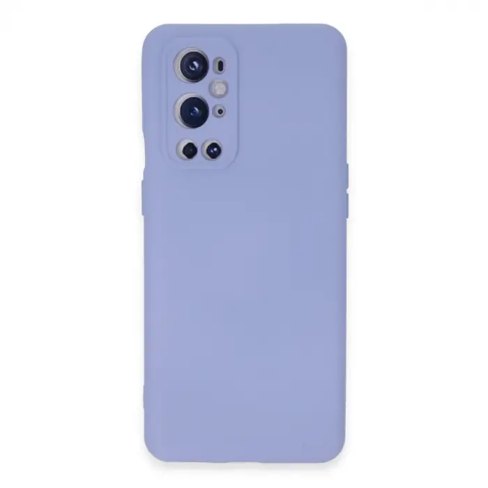 One Plus 9 Pro Kılıf Nano İçi Kadife Silikon - Mavi