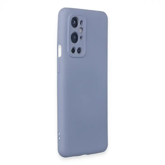 One Plus 9 Pro Kılıf Nano İçi Kadife Silikon - Mor