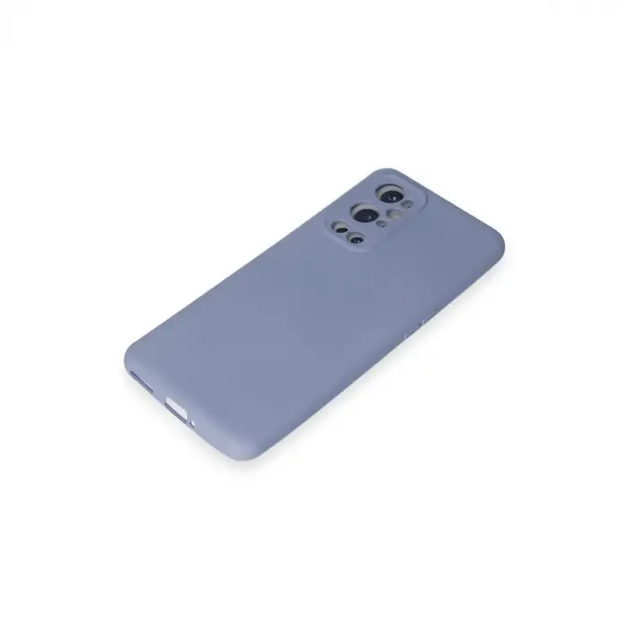 One Plus 9 Pro Kılıf Nano İçi Kadife Silikon - Mor