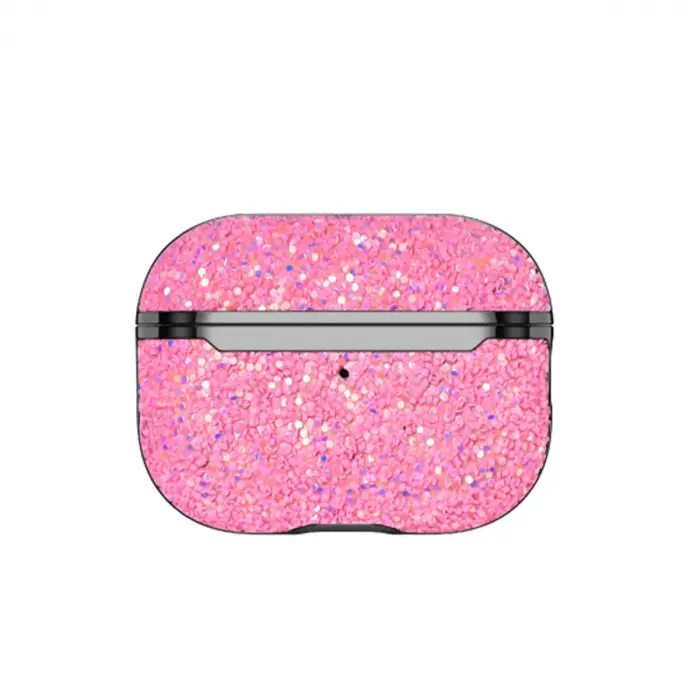 Onegif  Airpods 2 (2.nesil) Bright Simli Airpods Kapak - Pembe