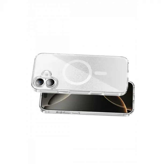 Onegif  İphone 17 Sora Simli Magsafe Kapak - Beyaz