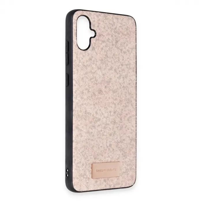 Onegif Samsung Galaxy A05 Bright Simli Kapak - Pembe