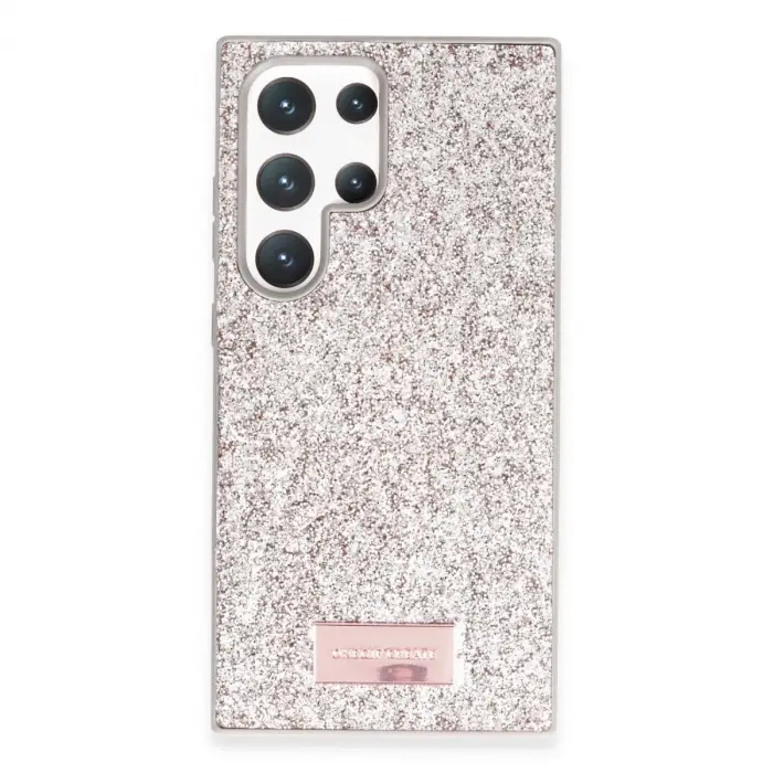 Onegif Samsung Galaxy S24 Ultra Bright Simli Kapak - Gold