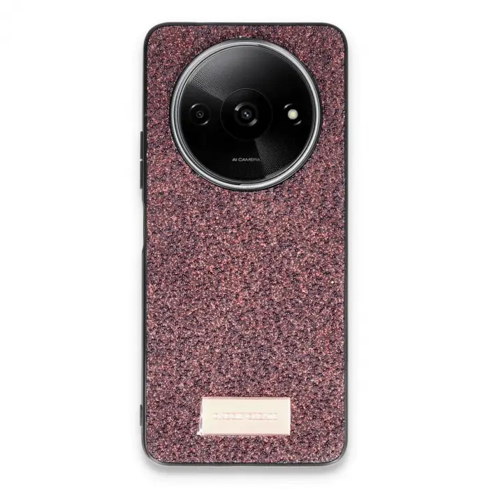 Onegif Xiaomi Redmi A3 4g Bright Simli Kapak - Derin Mor