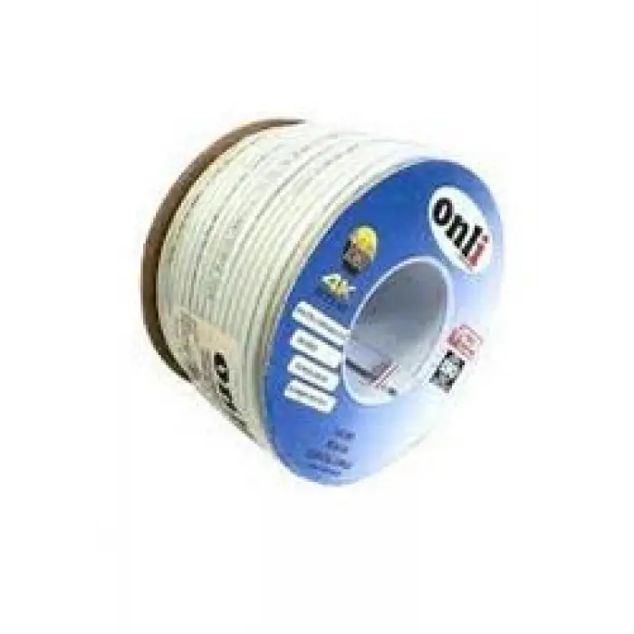 Onli ON-8001 RG6-U6 80 Tel 1,02 CCS-AL 100 metre Anten Uydu Kablosu