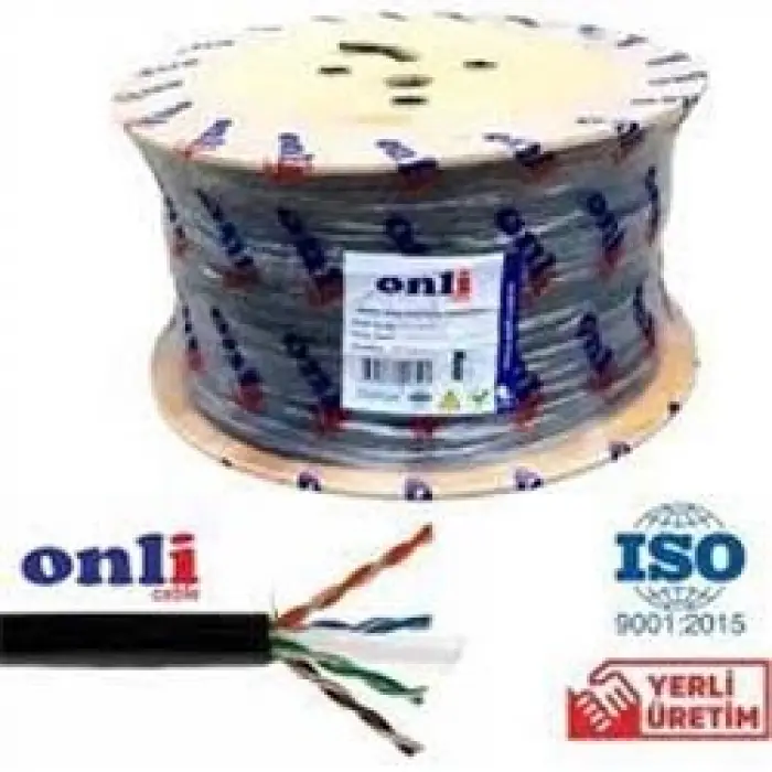 Onli Oncab U-UTP 24 AWG CCA-ECO  305 Metre Cat6 Kablo (KDO)