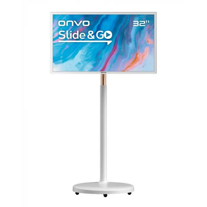 Onvo 32 32OVM6500X 82 Ekran Slide&Go Hareketli Android 13 Smart LED Ekran 6 Saat Pil (Dokunmatik) (KDO)