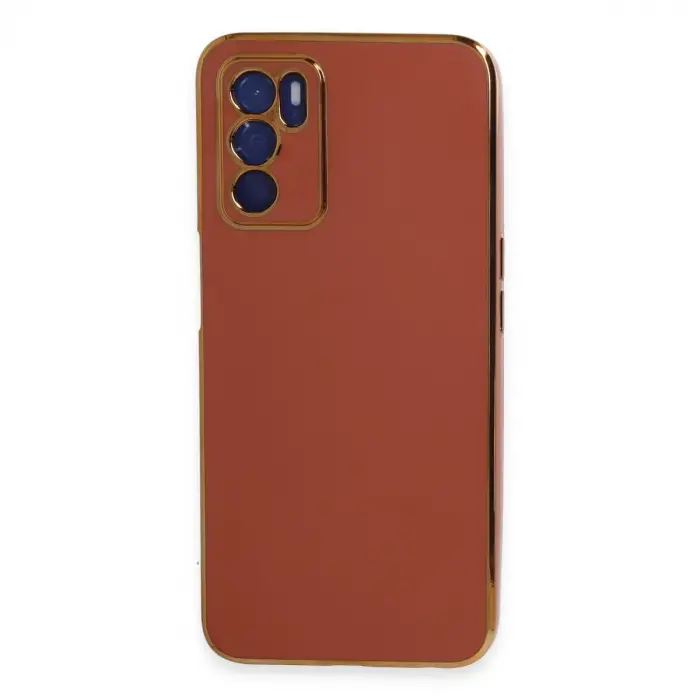 Oppo A16 Kılıf Volet Silikon - Kırmızı