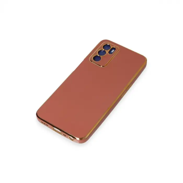 Oppo A16 Kılıf Volet Silikon - Kırmızı