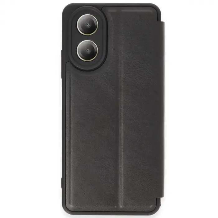 Oppo A38 Kılıf Flip Cover - Siyah