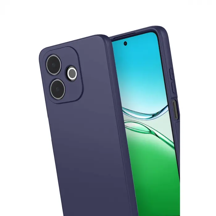 Oppo A5 Pro 4g First Silikon - Lacivert
