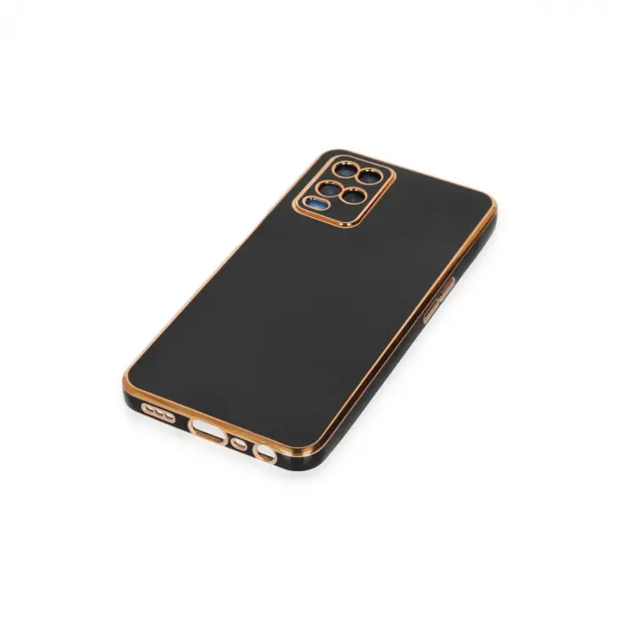 Oppo A54 4g Kılıf Volet Silikon - Siyah