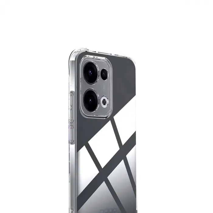 Oppo A6 Pro 4g Lüx Şeffaf Silikon - Şeffaf