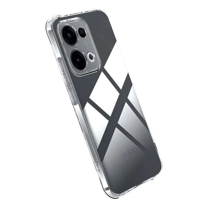 Oppo A6 Pro 4g Lüx Şeffaf Silikon - Şeffaf