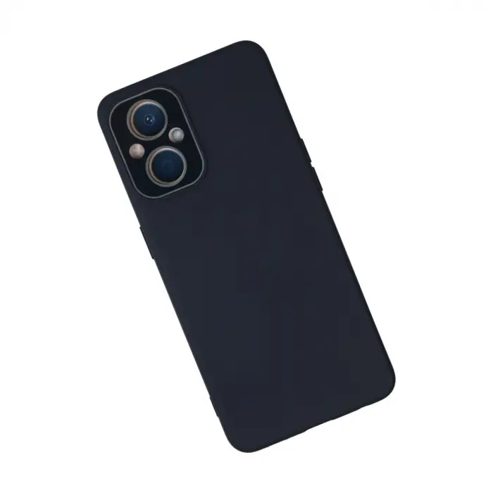 Oppo Reno 7 Lite Kılıf Lansman Glass Kapak - Lacivert