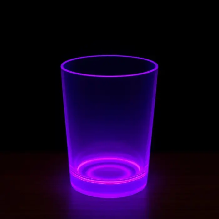 Partyglow Neon Mor Bardak 8.5 X 10.5 Cm