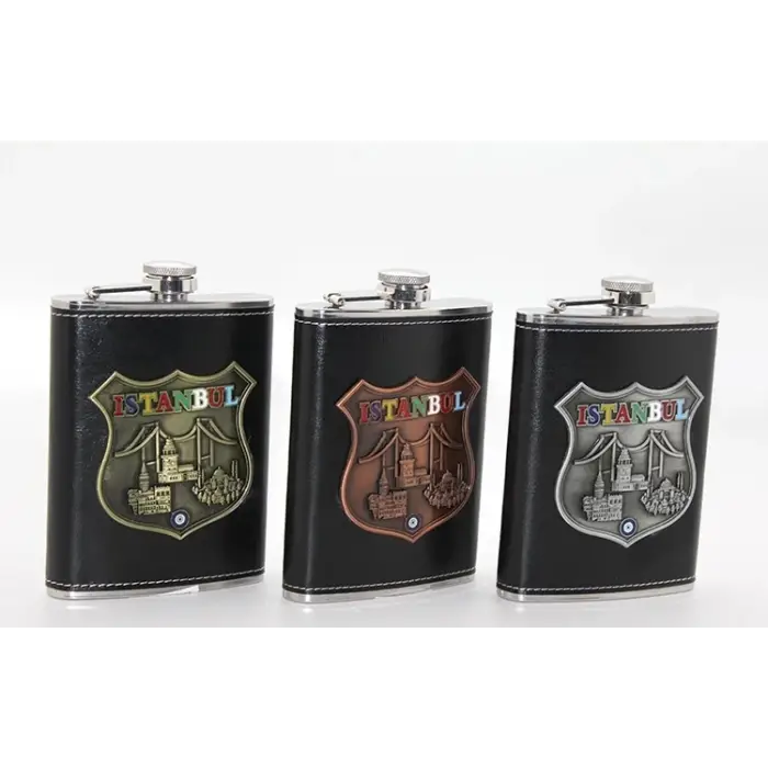 Paslanmaz Çelik İstanbul Yöresel Matara Alk3355