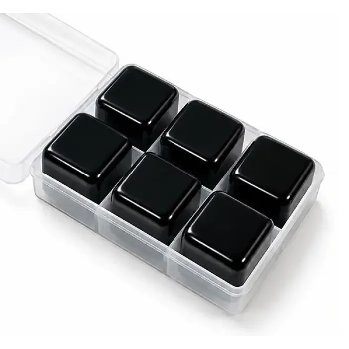 Paslanmaz Çelik Viski Taşı 6lı Set Alk5495