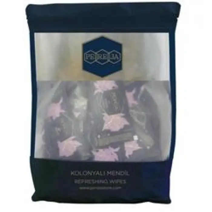 Pereja Kaşmir Kolonyalı Mendil 7x12 50li (KDO)