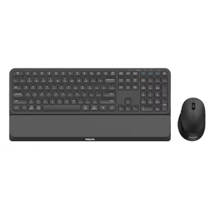 Philips SPK6248B Kablolu Türkçe Q Klavye&Mouse Set Siyah (KDO)