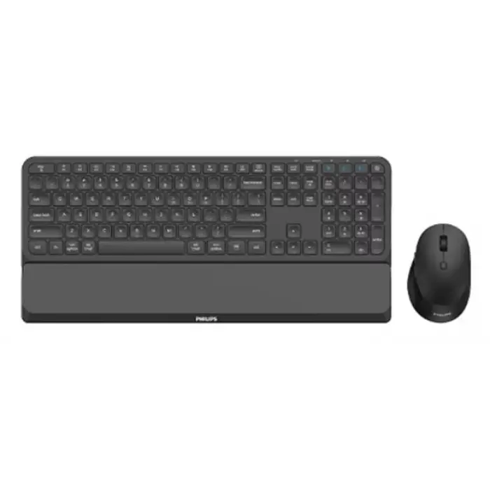 Philips SPK6248B Kablolu Türkçe Q Klavye&Mouse Set Siyah (KDO)