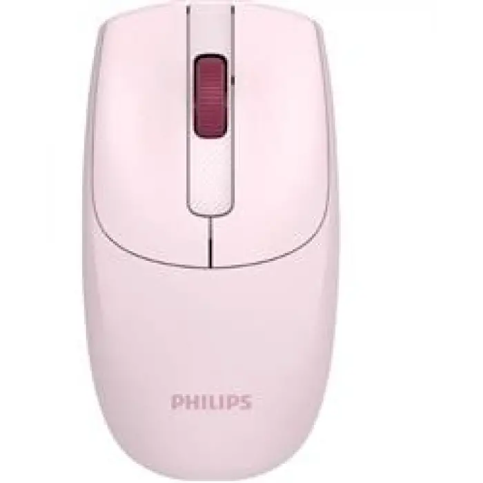 Philips SPK7398P 1600DPI Kablosuz Sessiz Optik Pembe Mouse (KDO)