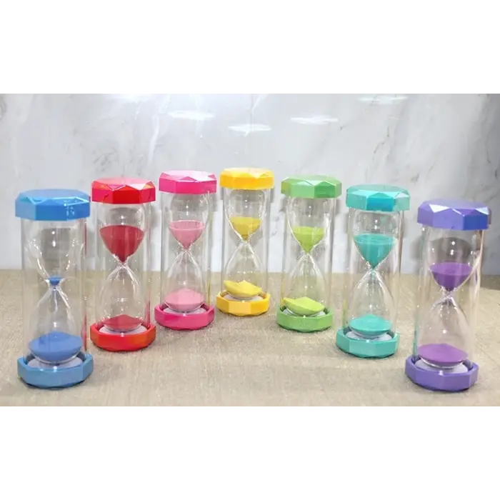 Plastik Çerceveli Renkli 5 Dk Kumsaati Alk4562