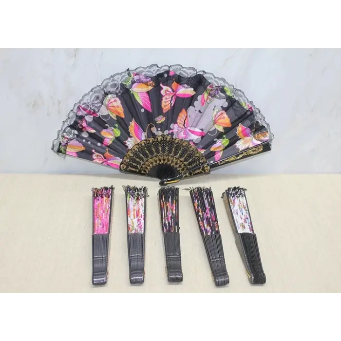 Plastik Renkli Yelpaze Alk3572