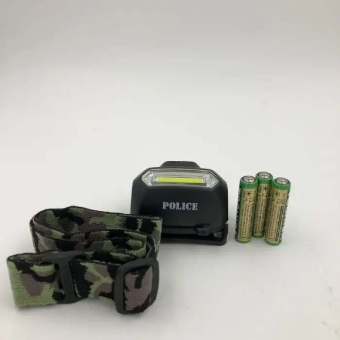 Police Pc-1917 Cob 3xaaa Pilli Led Kafa Feneri