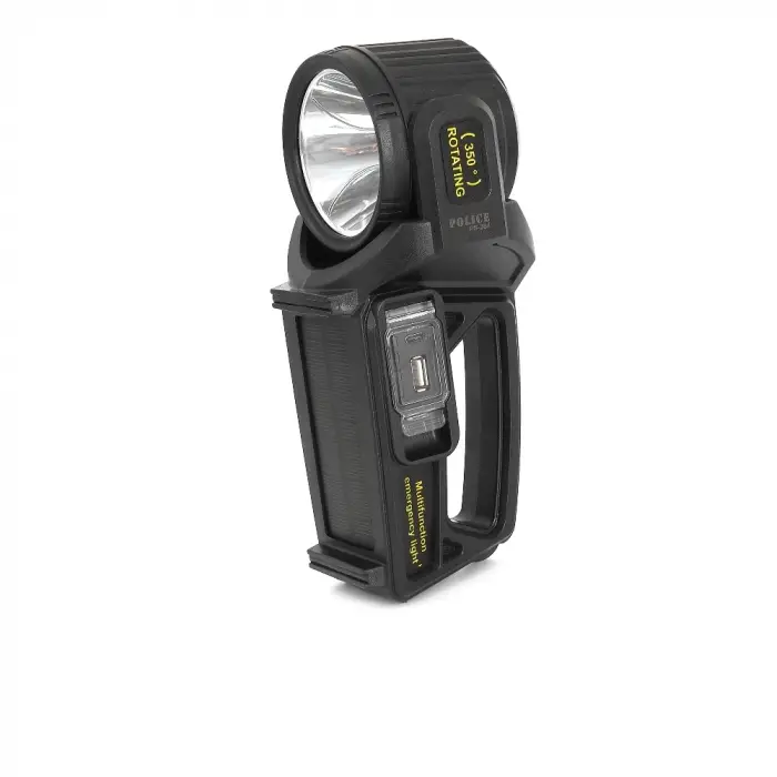 Police Ps-384 Şarjlı Güneş Enerjili Spot Fener