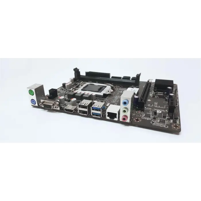 Quadro H81-A2C DDR3 GLan HDMI,VGA 4x Sata3 16X PCIe 1150p Anakart (KDO)