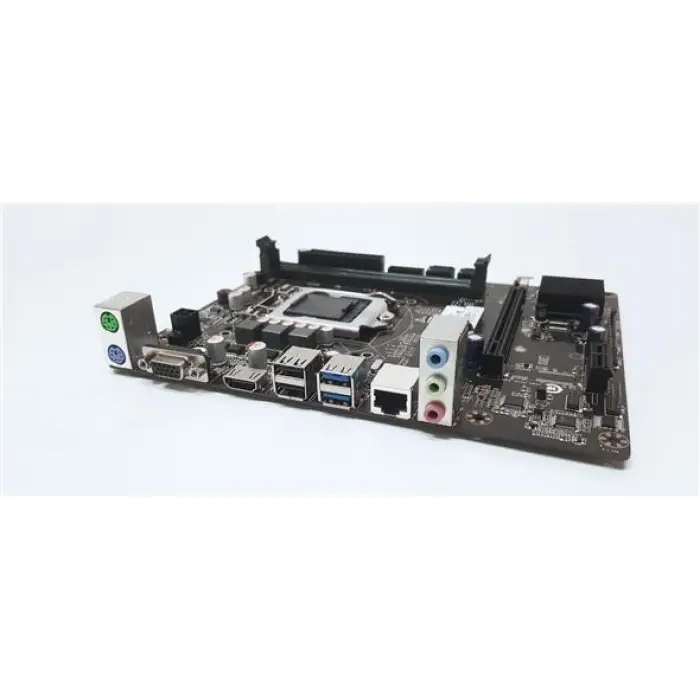 Quadro H81-A2C DDR3 GLan HDMI,VGA 4x Sata3 16X PCIe 1150p Anakart (KDO)