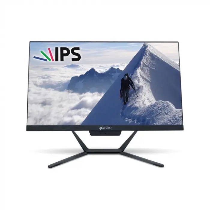 Quadro Stark H424D5 IPS Ci5 14400 8gb 512gb Type C-Usb 23.8 FreeDOS All İn One Bilgisayar