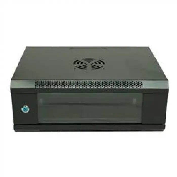 Racksan ML-6404S 4U Duvar Tipi Kabinet (200-530-400) Raf+Fan+Priz