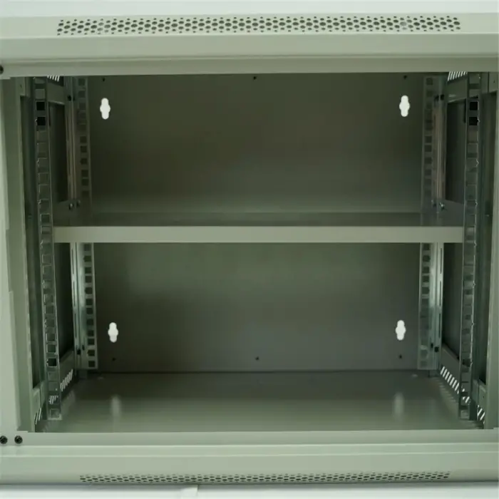 Racksan ML-6409S 9U Duvar Tipi Kabinet (450-530-400) Raf+Fan+Priz