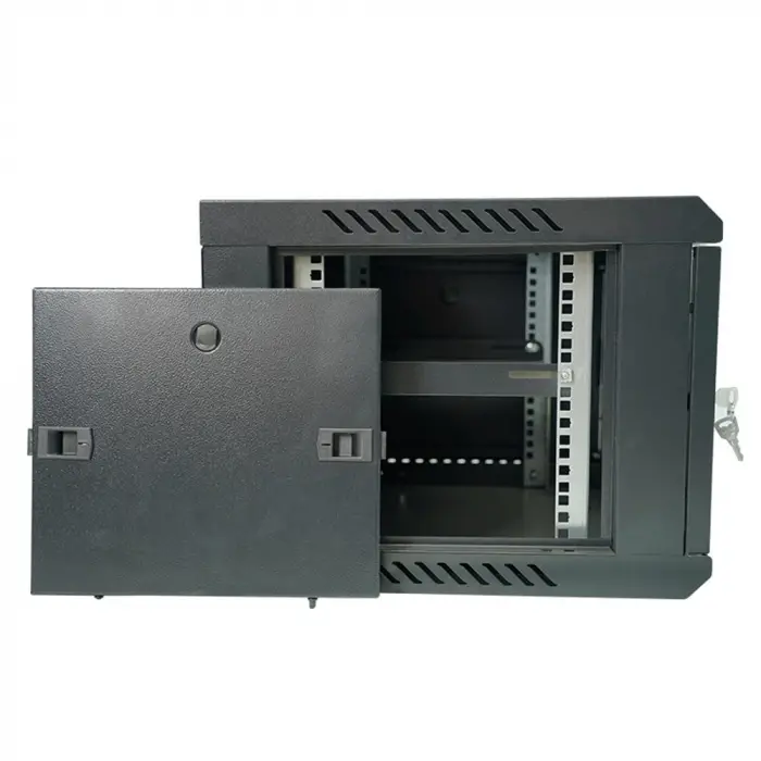 Racksan MT-6607S 7U Duvar Tipi Kabinet (350-600-600) Raf+Fan+Priz
