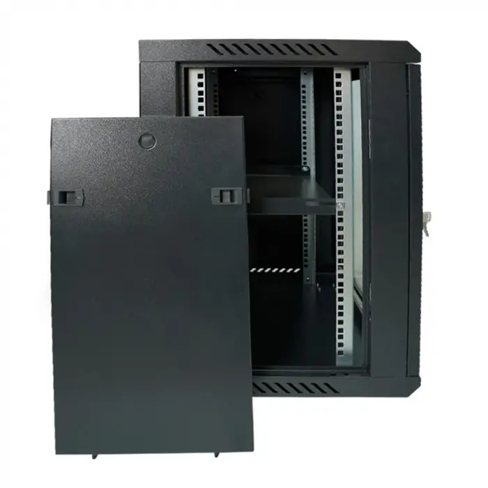Racksan MT-6612S 12U Duvar Tipi Kabinet (640-600-600) Raf+Fan+Priz