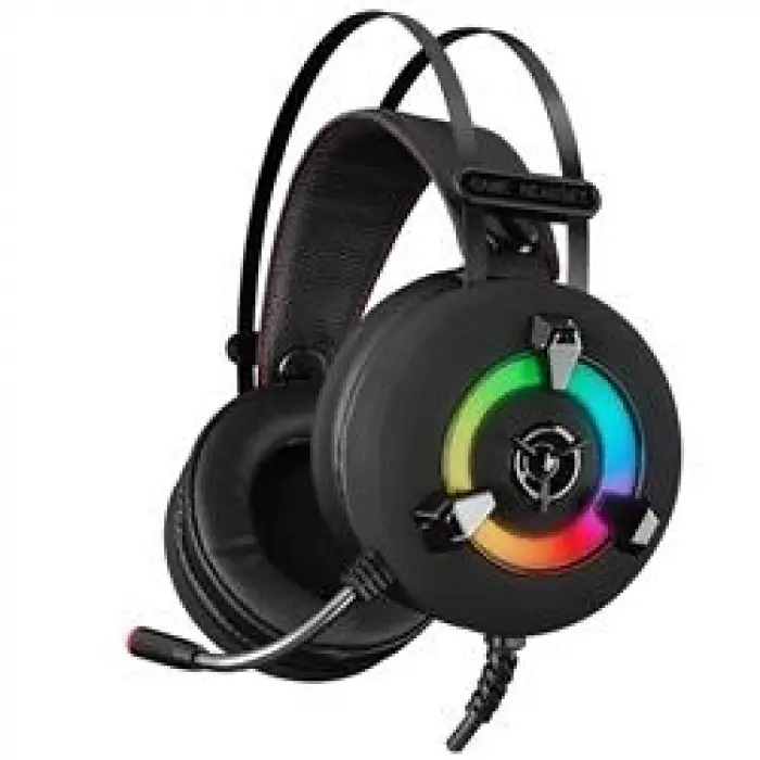 Rampage Miracle-X2 PLUS Siyah RGB Led 7.1 Surround Sound System Gaming Mikrofonlu Oyuncu Kulaklığı (KDO)