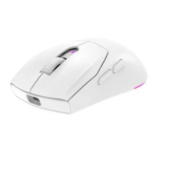 Rampage PROTE M5 PRO Kablosuz Beyaz RGB Ledli Şarjlı 26000 DPI 3395 Sensor Gaming Oyuncu Mouse