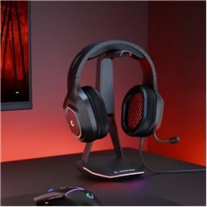 Rampage RM-K90 VECTOR Siyah RGB Led Type-C Gaming Mikrofonlu Oyuncu Kulaklığı