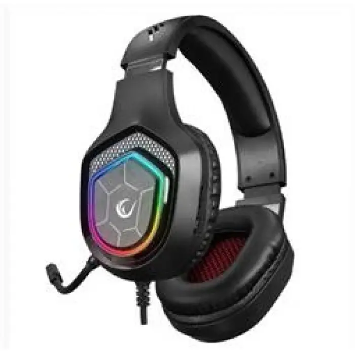 Rampage RM-K90 VECTOR Siyah RGB Led Type-C Gaming Mikrofonlu Oyuncu Kulaklığı (KDO)