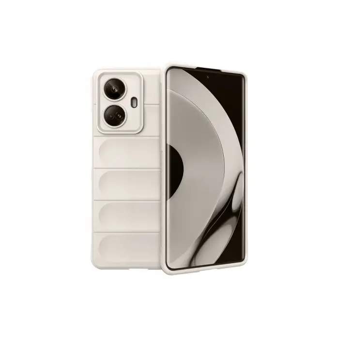 Realme 10 Pro 5g Kılıf Optimum Silikon - Krem