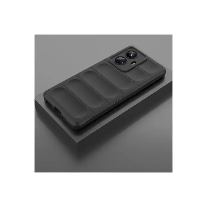 Realme 10 Pro 5g Kılıf Optimum Silikon - Siyah