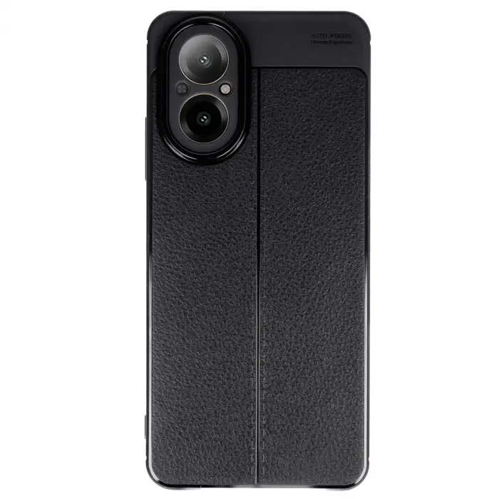 Realme 12 Lite Kılıf Auto Focus Kapak - Siyah