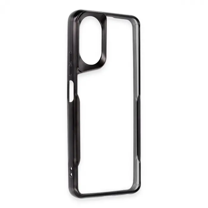 Realme 12 Lite Kılıf Boyi Silikon Kapak - Siyah