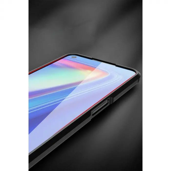 Realme 7 Kılıf Auto Focus Kapak - Kırmızı